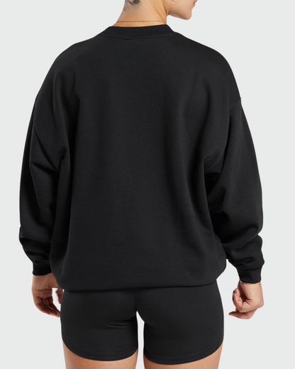 Fleece Oversized Crew Neck