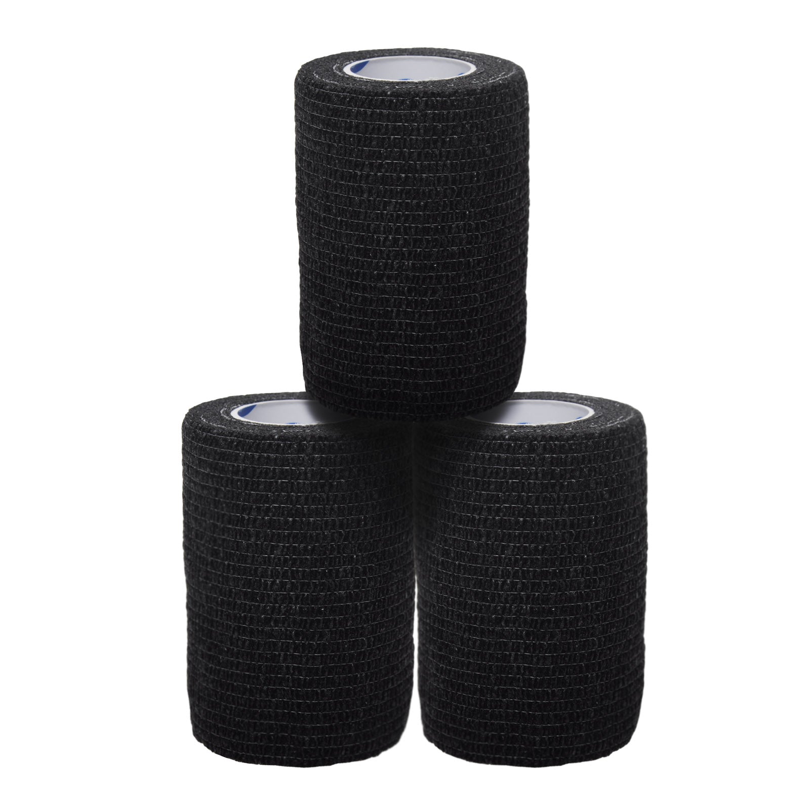 Pack of 3 Black Cohesive Tape - 7.5 cm